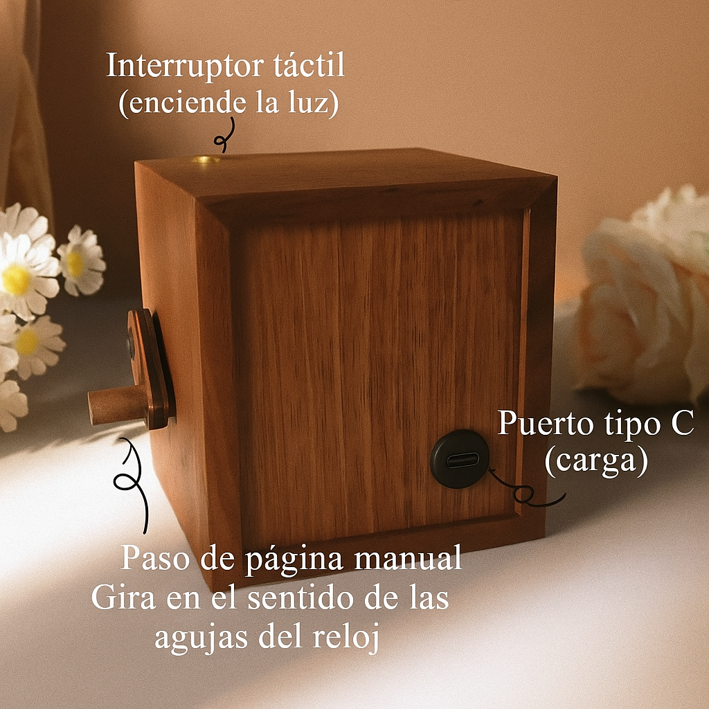 Máquina giratoria de flipbook de fotos personalizada