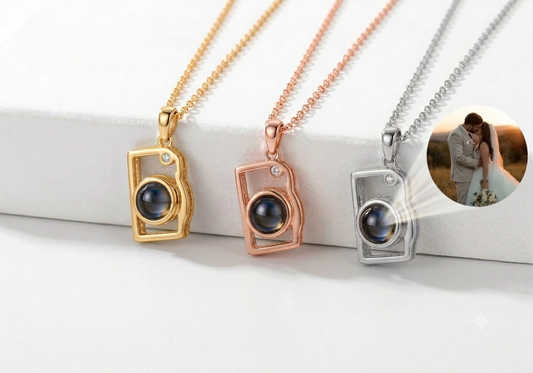 Collar Cámara con Foto de Proyección Personalizada