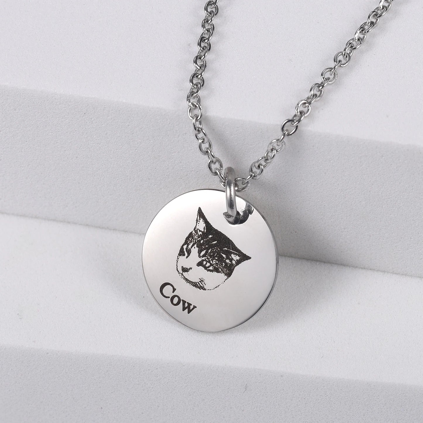 Personaliza tu collar con la foto y nombre de tu mascota