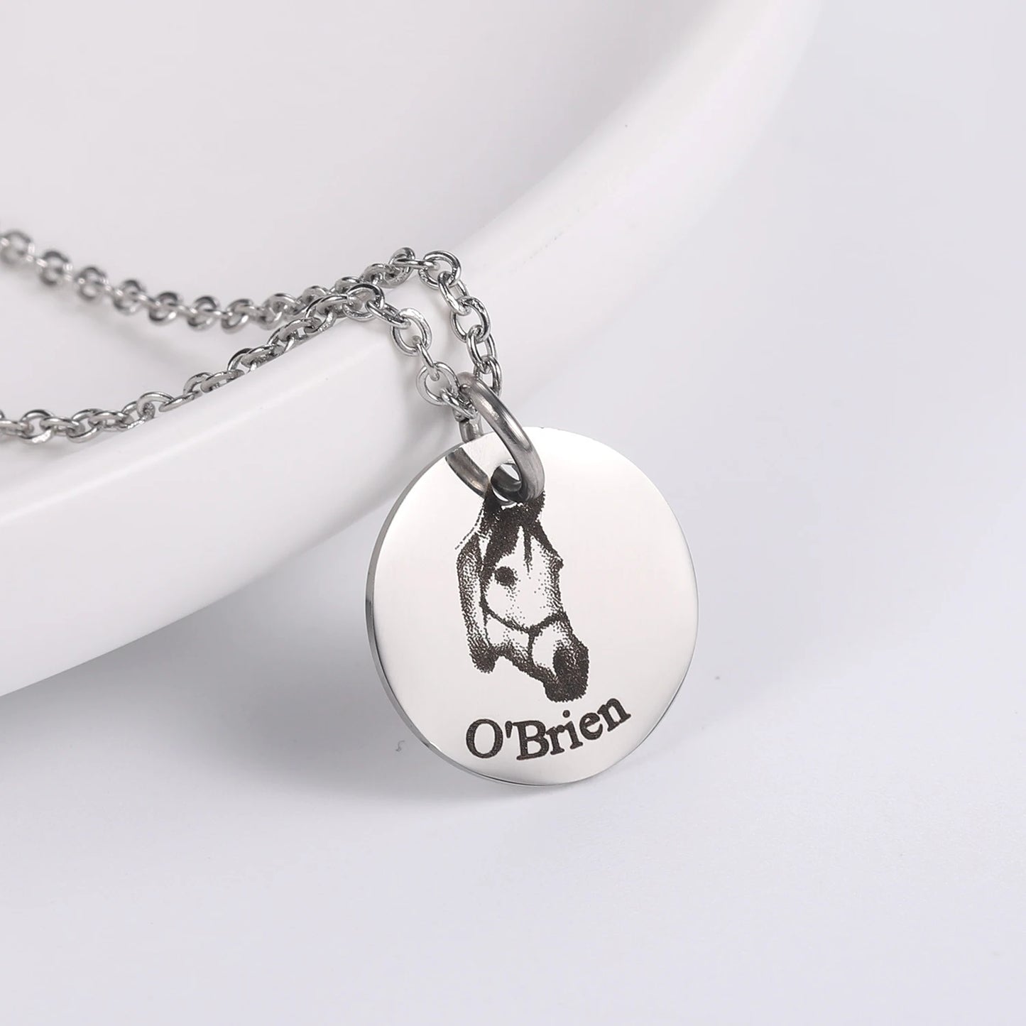 Personaliza tu collar con la foto y nombre de tu mascota