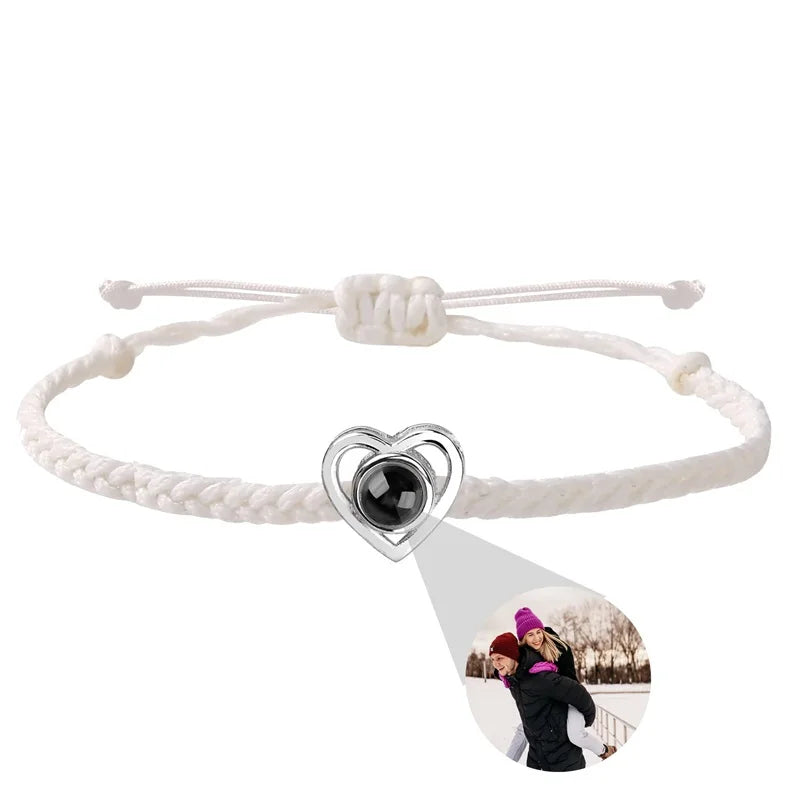 Pulsera con foto personalizada de proyección