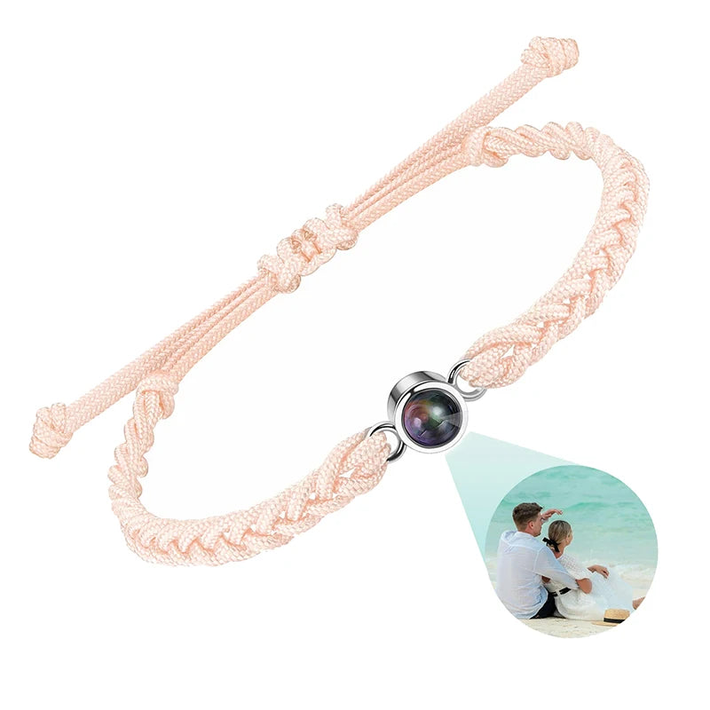 Pulsera con foto personalizada de proyección