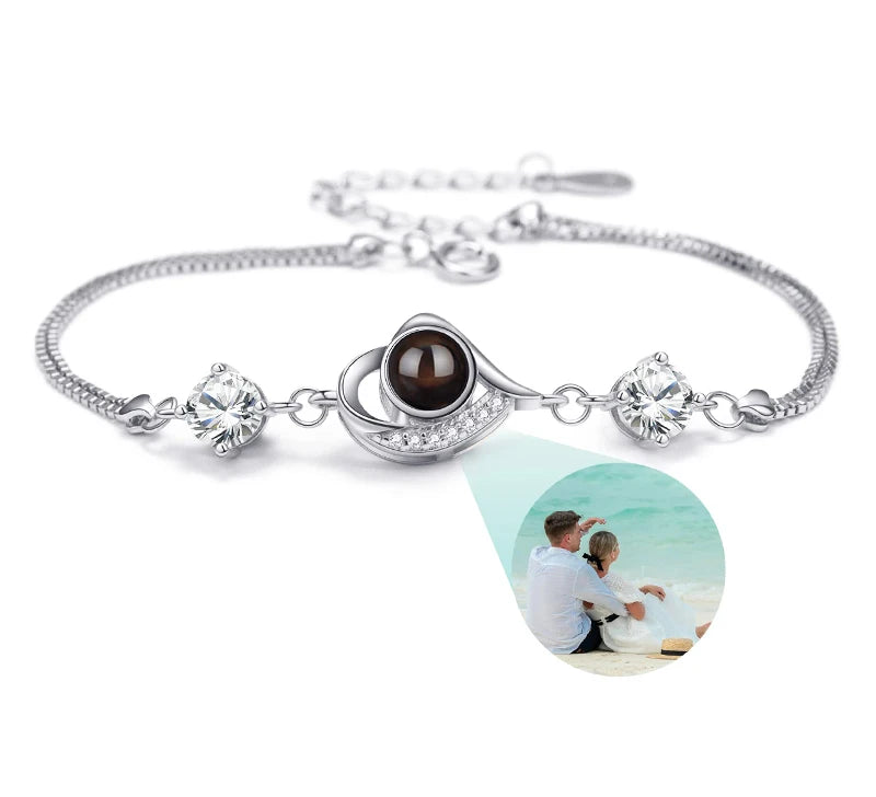 Brazalete con foto de proyección