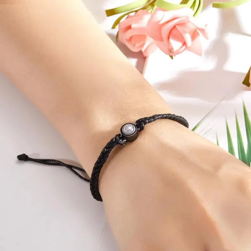 Pulsera con foto personalizada de proyección