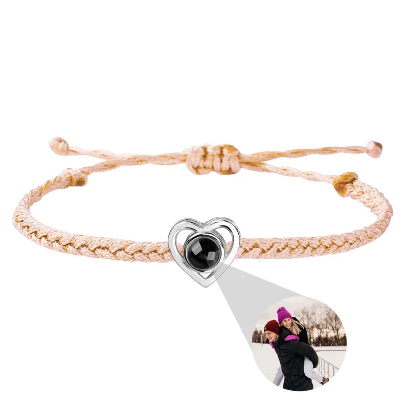 Pulsera con foto personalizada de proyección