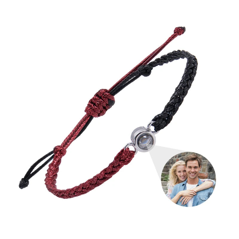 Pulsera con foto personalizada de proyección