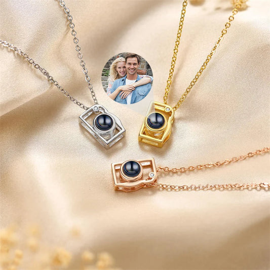 Collar Cámara con Foto de Proyección Personalizada