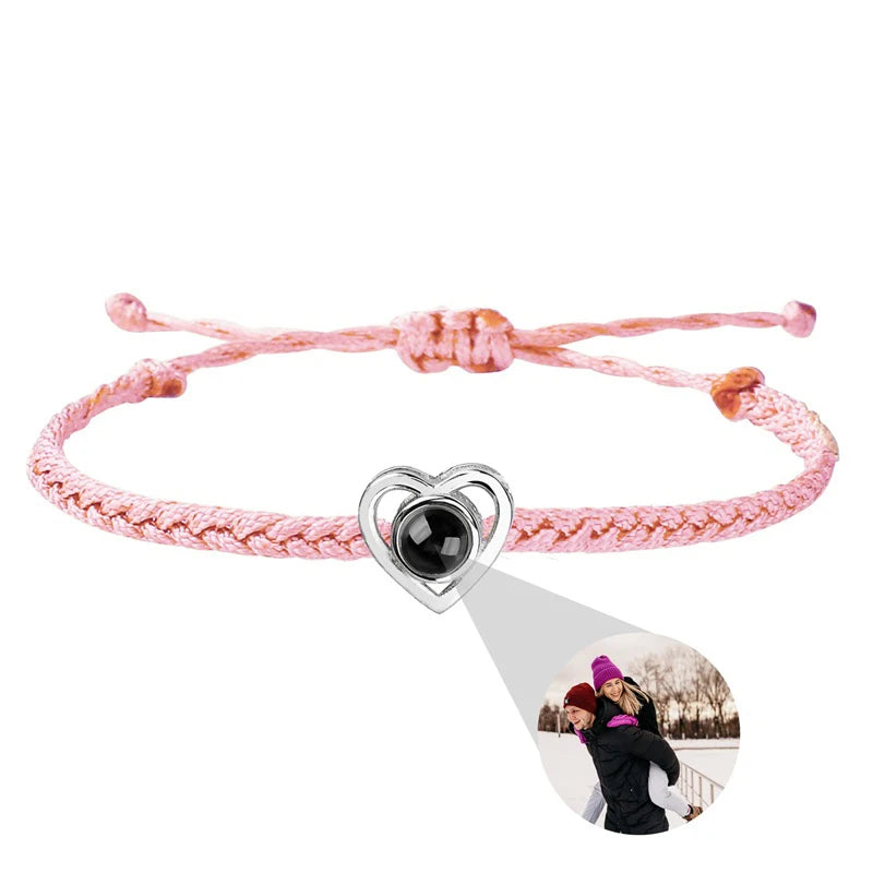 Pulsera con foto personalizada de proyección