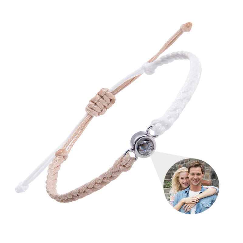 Pulsera con foto personalizada de proyección