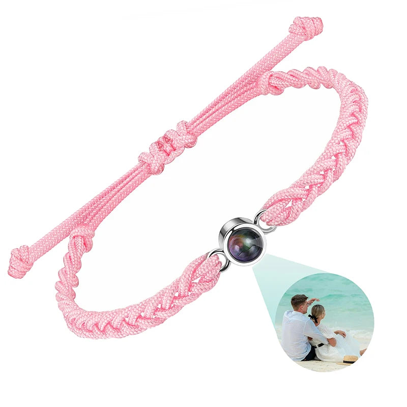 Pulsera con foto personalizada de proyección