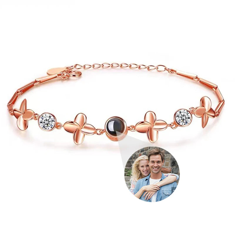 Brazalete con foto de proyección