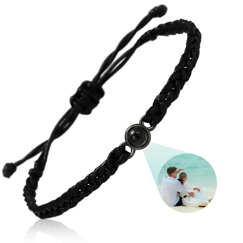 Pulsera con foto personalizada de proyección