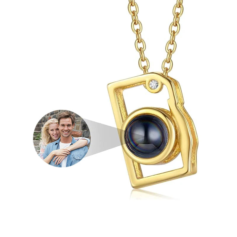 Collar Cámara con Foto de Proyección Personalizada