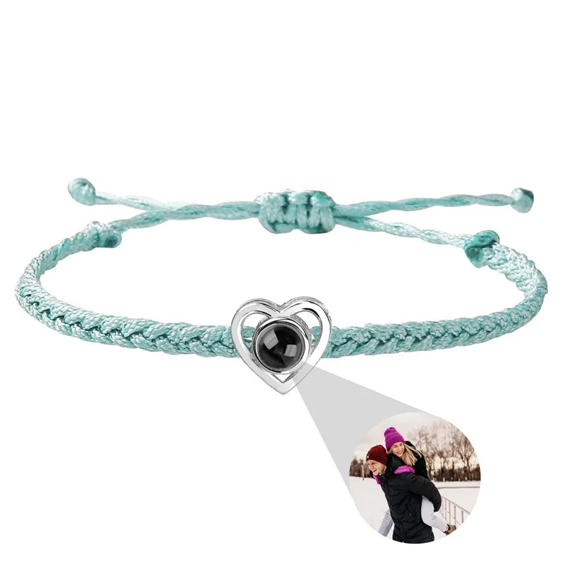 Pulsera con foto personalizada de proyección