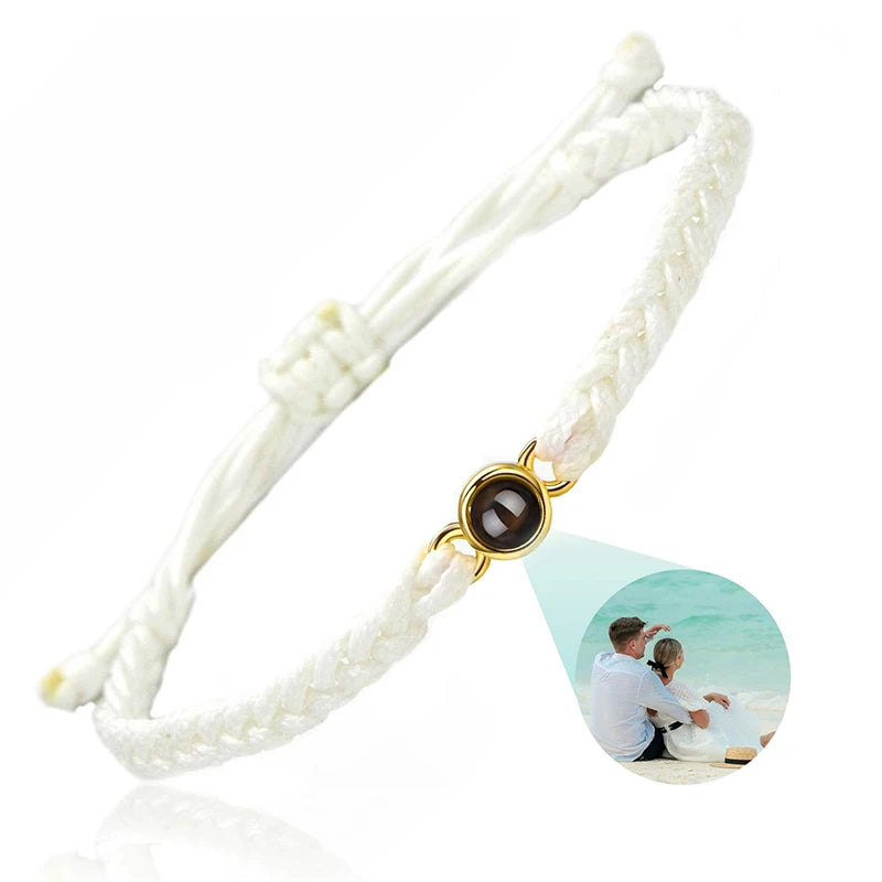 Pulsera con foto personalizada de proyección