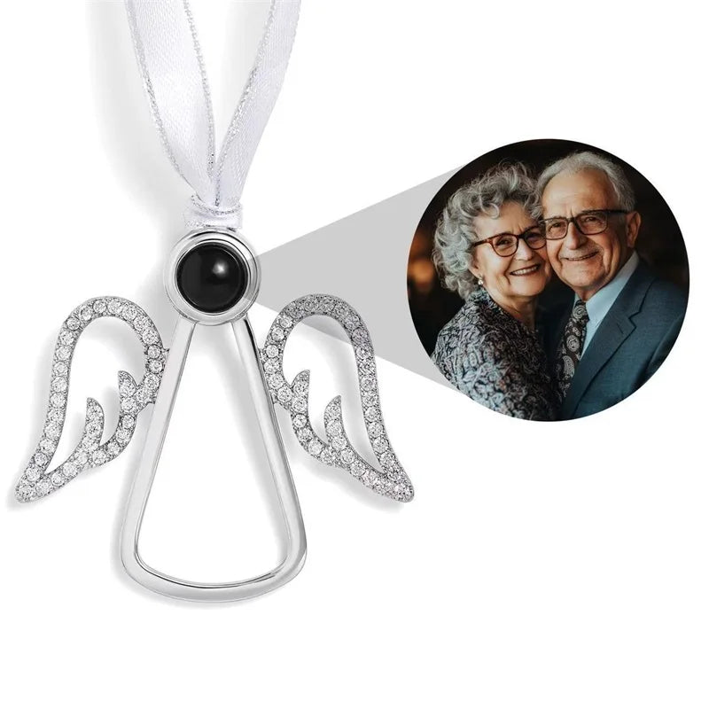 Colgante Navideño Personalizado con Proyección de Foto