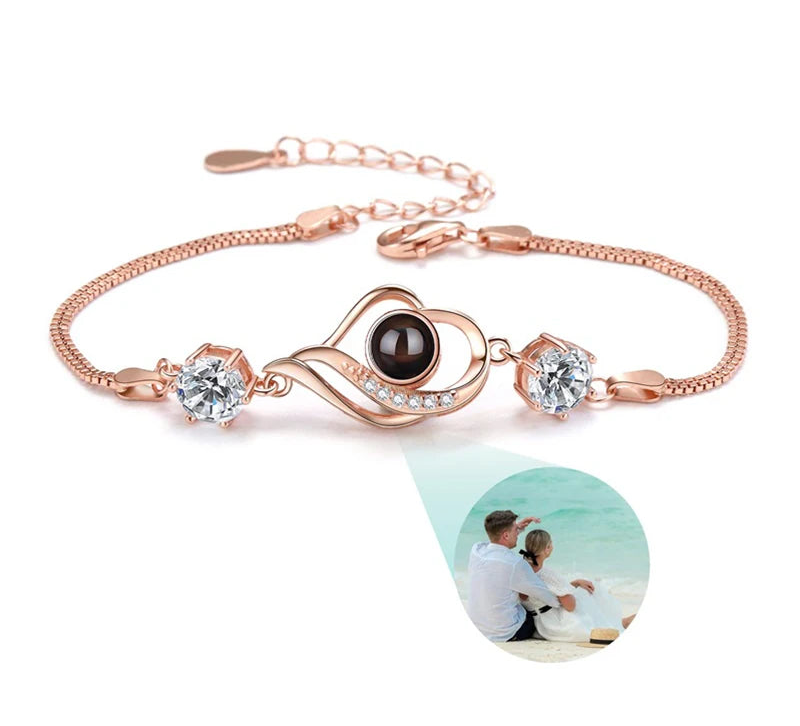 Brazalete con foto de proyección