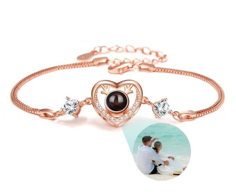 Brazalete con foto de proyección