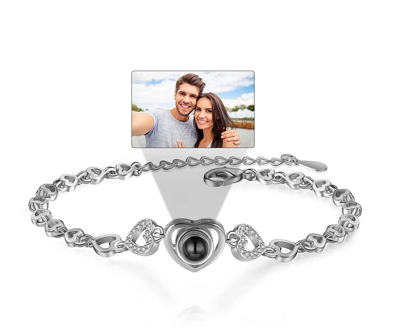 Brazalete con foto de proyección